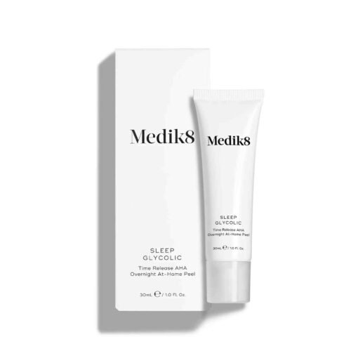 naktinis kremas veidui medik8 sleep glycolic